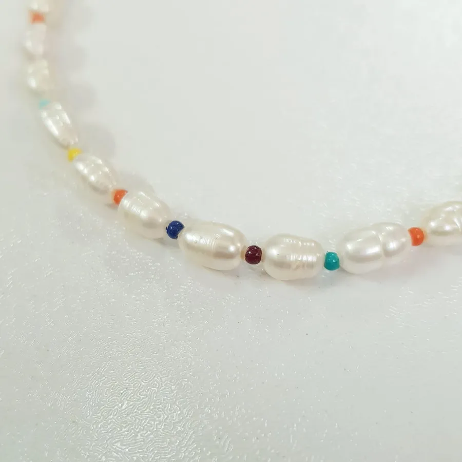 پک گردنبند مروارید پرورشی