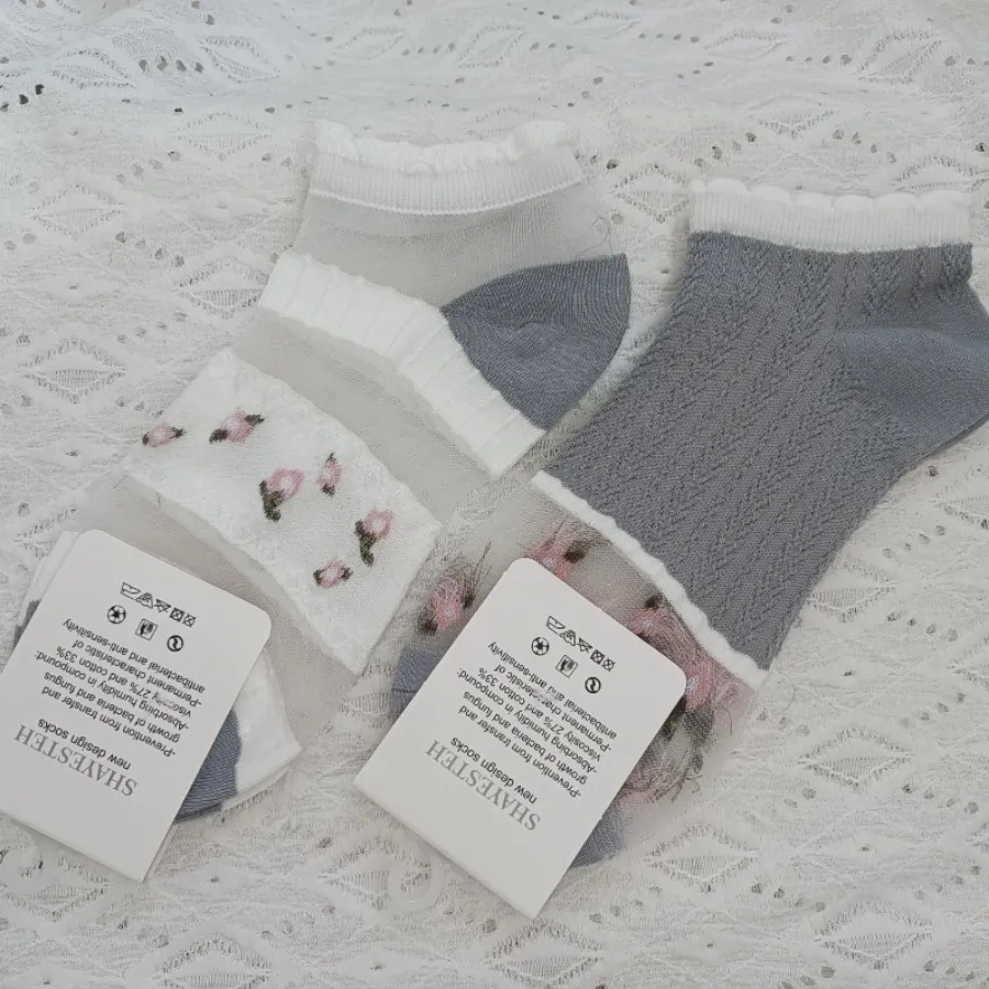 جوراب لاله سفید پینترسی