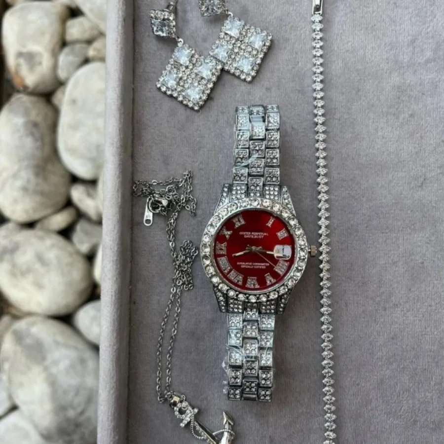 ساعت رولکس زنانه نگین دار