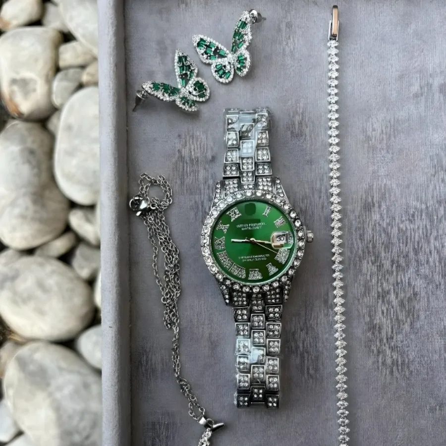 ساعت رولکس زنانه نگین دار