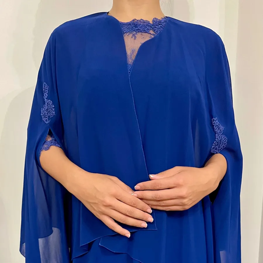 لباس مجلسی دانتل و حریر