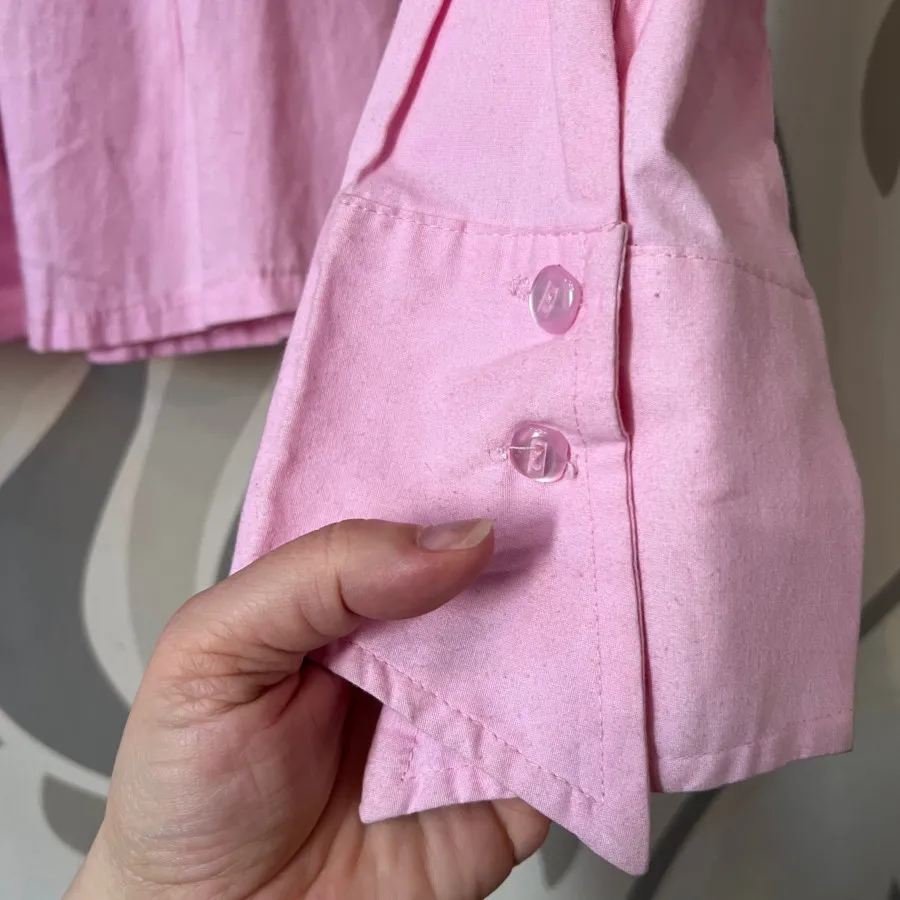 شومیز صورتی گلدوزی