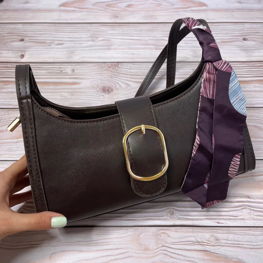 کیف قهوه ای مجلسی