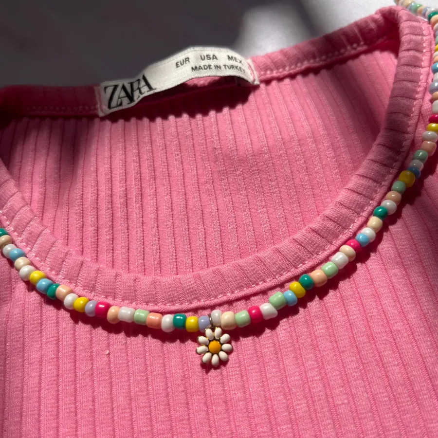 گردنبند بابونه رنگی