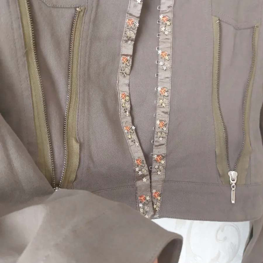 کت کتان پاییزه و بهاره تر