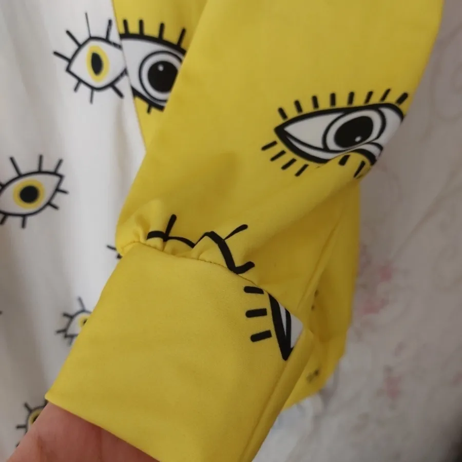 بلوز چشمی زرد