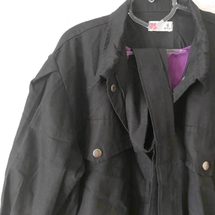 کت آستر دار مشکی