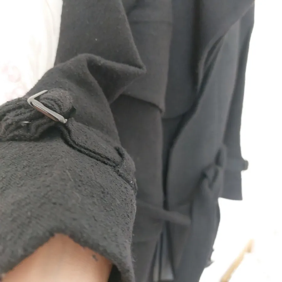 پالتو فوتر ضخیم مشکی