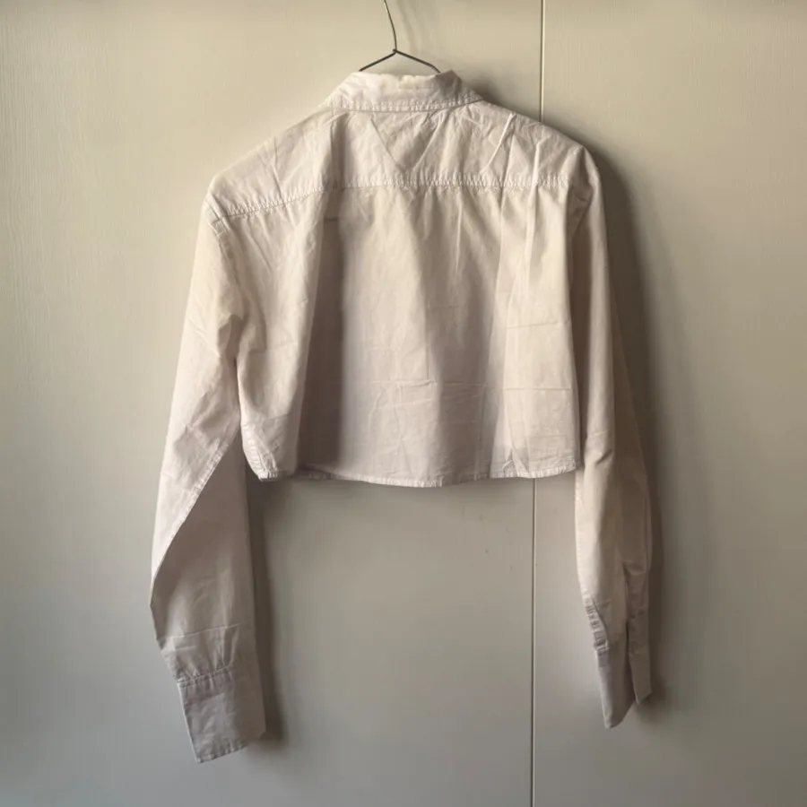 شومیز کراپ سفید H&M