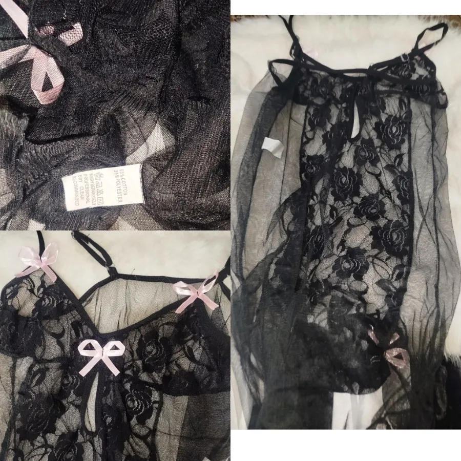 لباس خواب گیپور پاپیونی