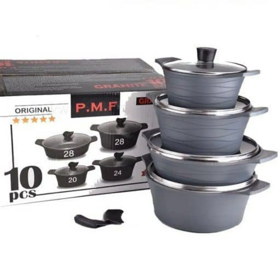 سرویس قابلمه 8 پارچه چدن