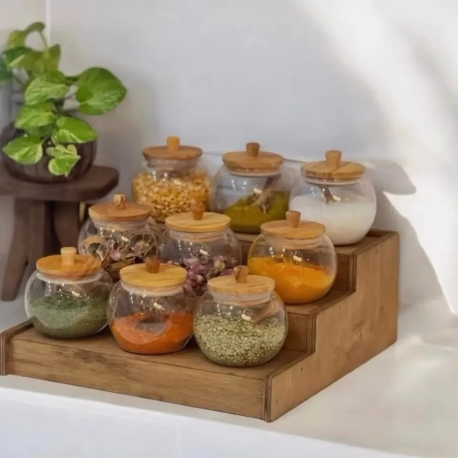 قندان پیرکس درب بامبو اصل