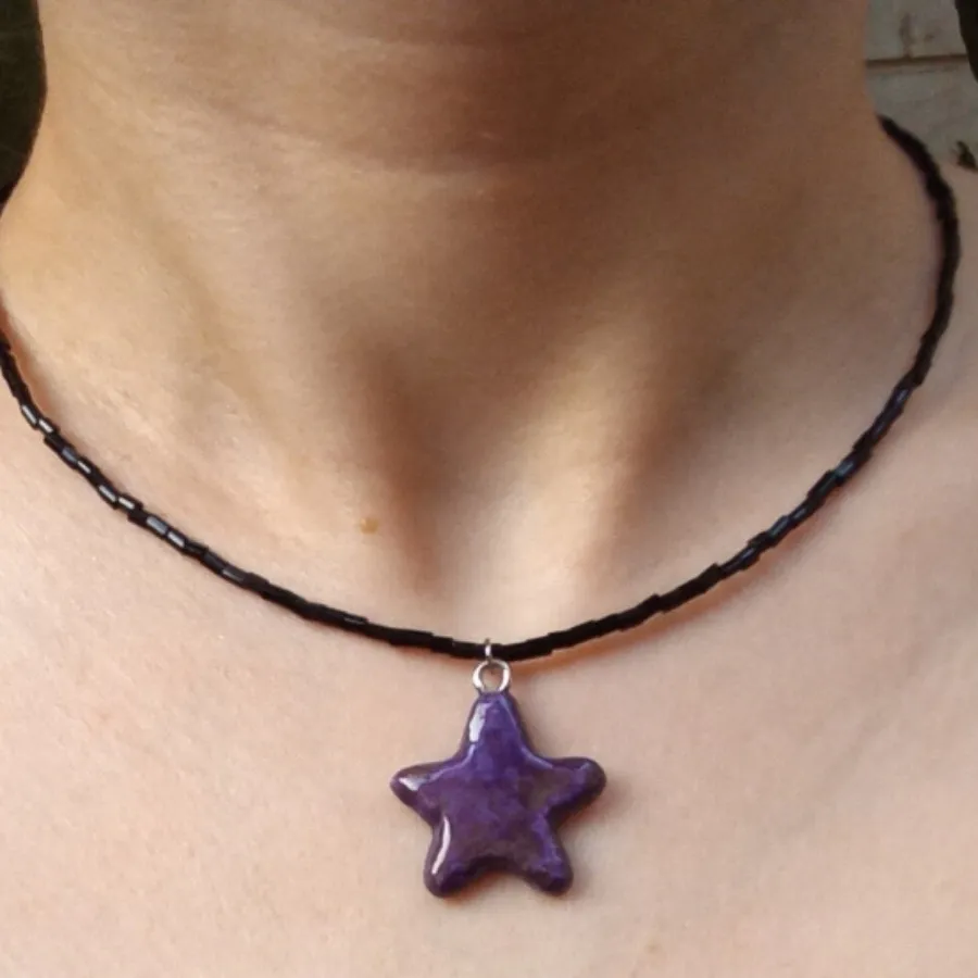 گردنبند منجوقی ستاره