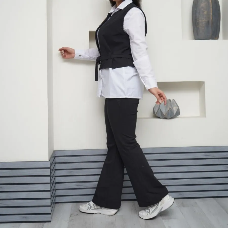 شومیز جلیقه شلوار