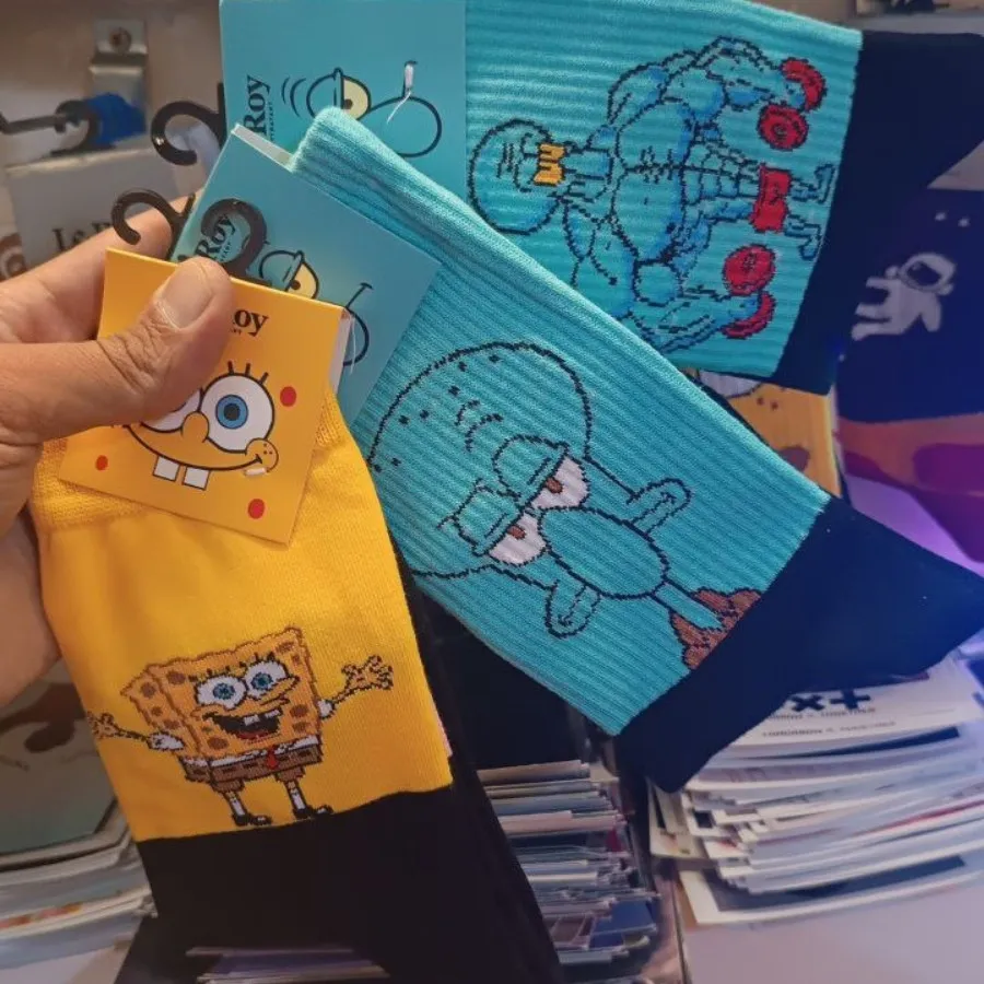 جوراب ساقدار کارتونی