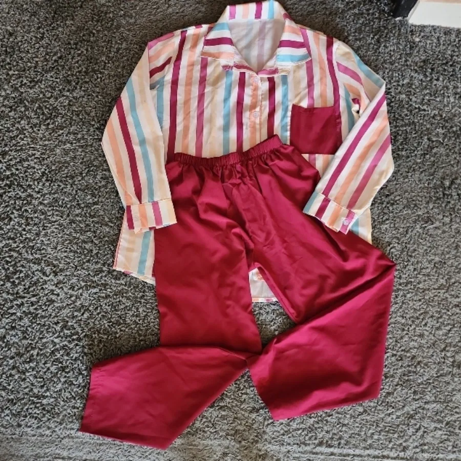 ست شومیز+شلوار کرپ