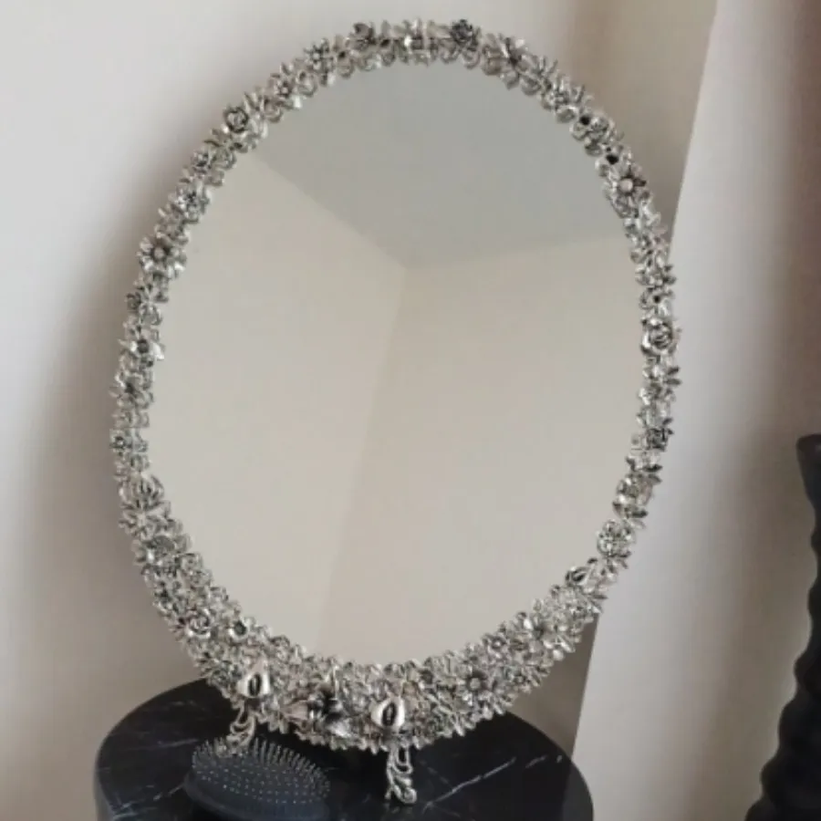 آینه نقره برنجی