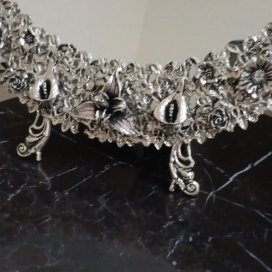 آینه نقره برنجی