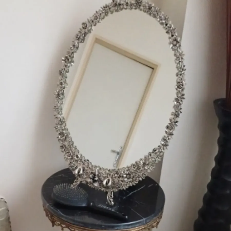 آینه نقره برنجی