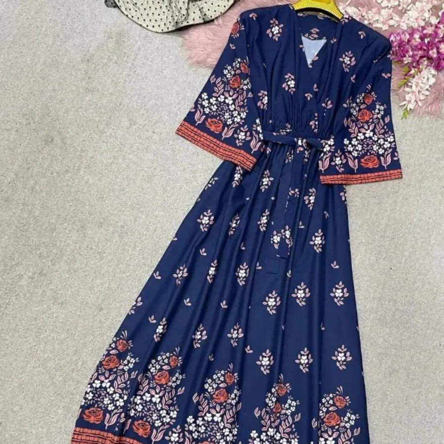 پیراهن ساحلی جیب دار