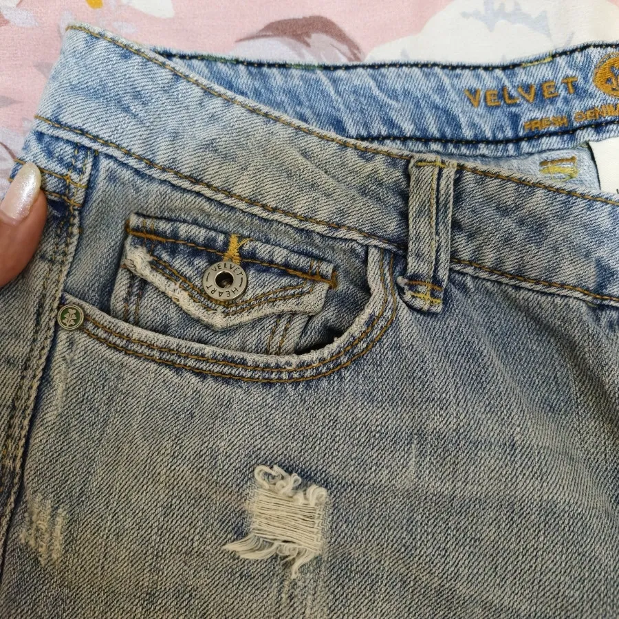 شلوارک جین velvet heart