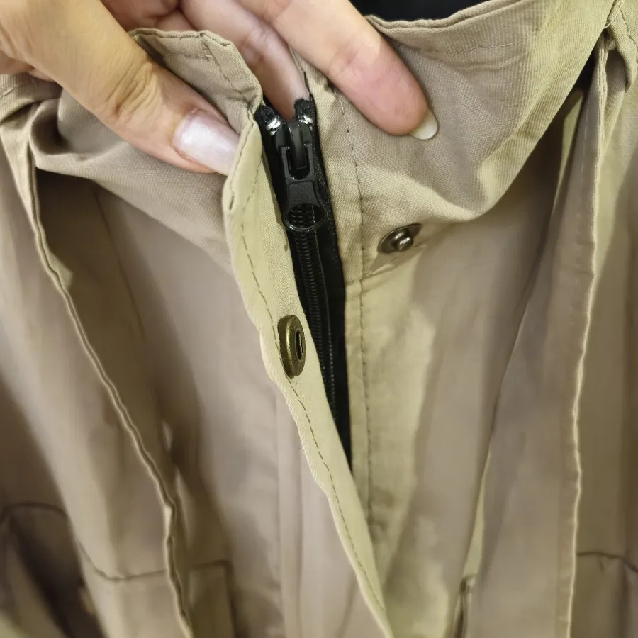 کت کتان آستر دار پاییزه