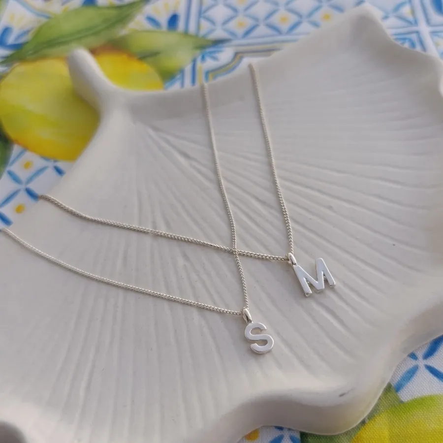 گردنبند آبکاری نقره S و M