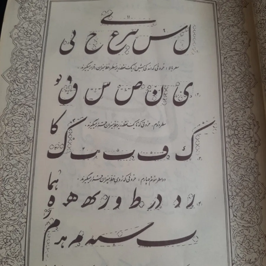 کتاب(آداب الخط امیرخانی)