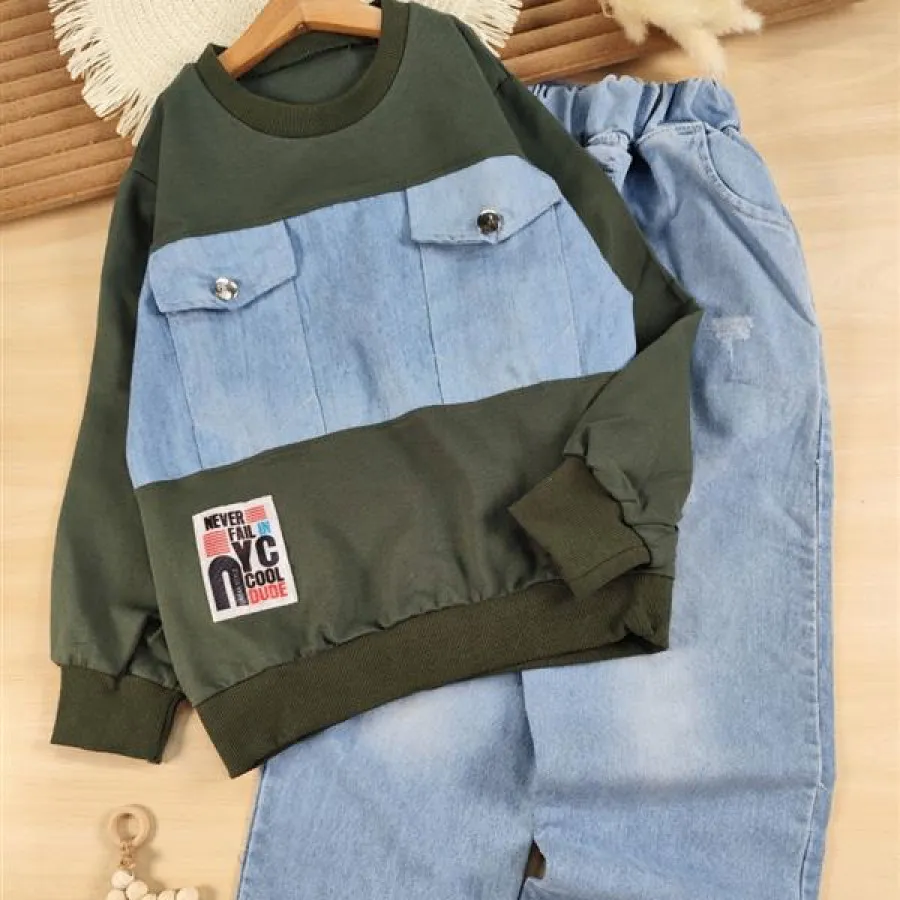 بلوز شلوار پسرانه