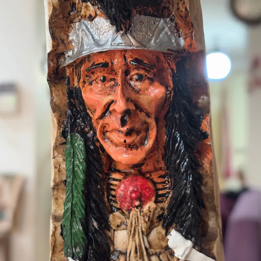 مجسمه سرخپوست