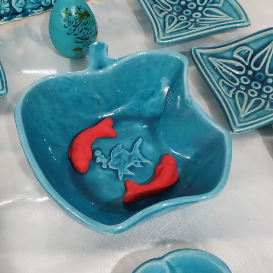 ست هفت سین سفالی 14 تکه