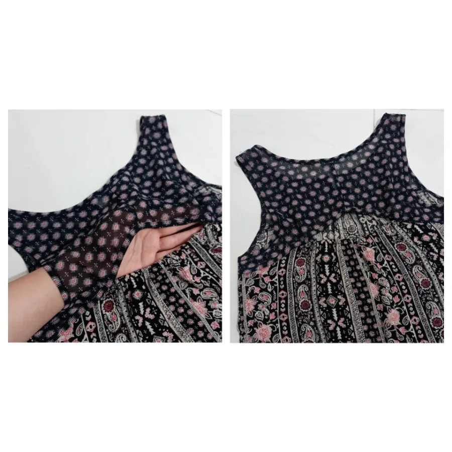 تاپ شیک مشکی و قرمز