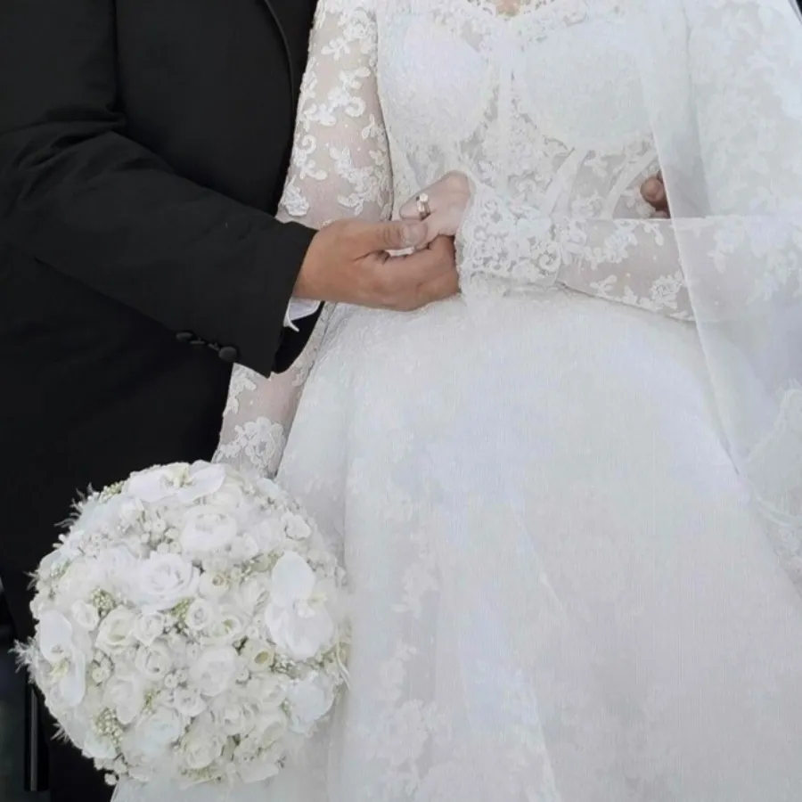 لباس عروس تمام دانتل