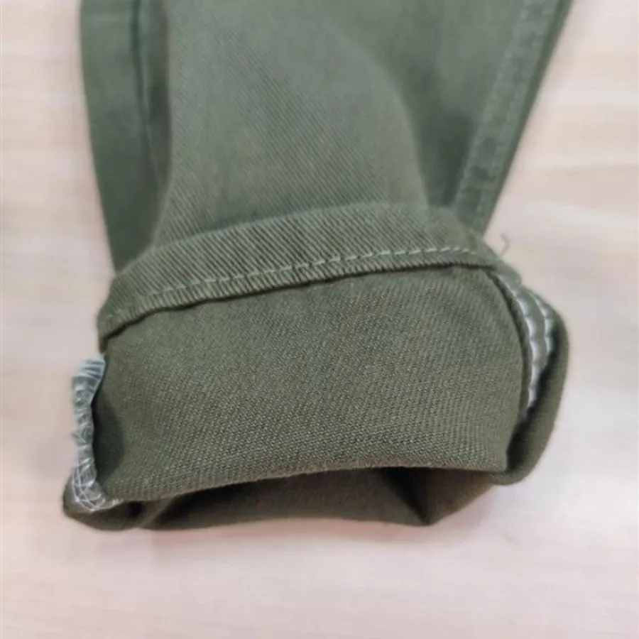 شلوار مام کتان