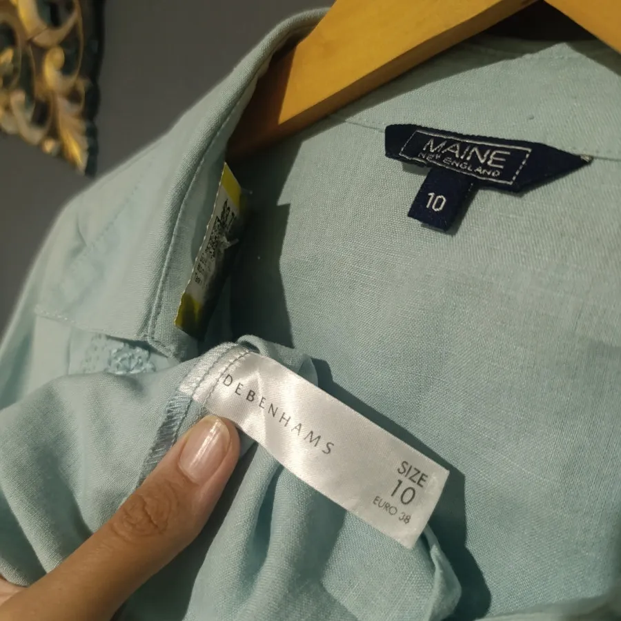 شومیز لینن کوک دوزی اروپا