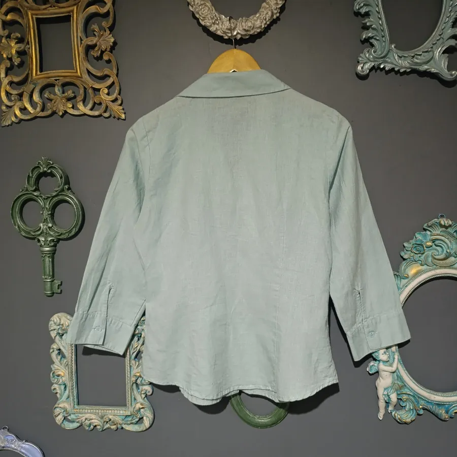 شومیز لینن کوک دوزی اروپا