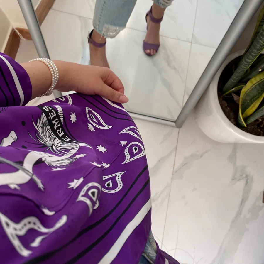 رویه( مانتو ) ساتن ابریشم