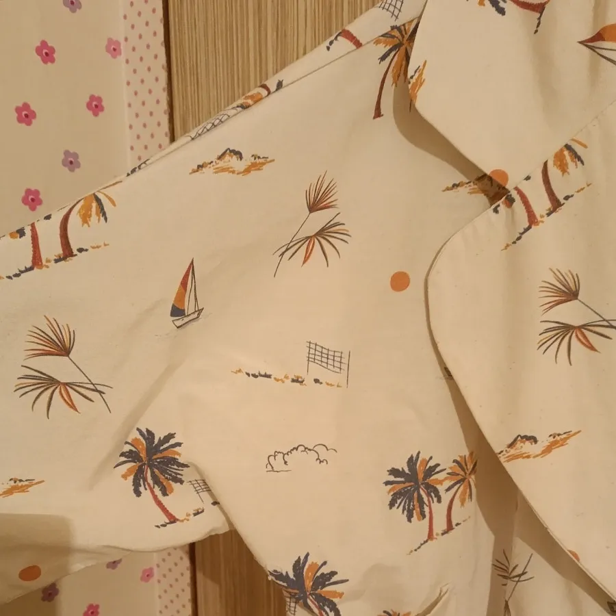 مانتو طرح هاوایی