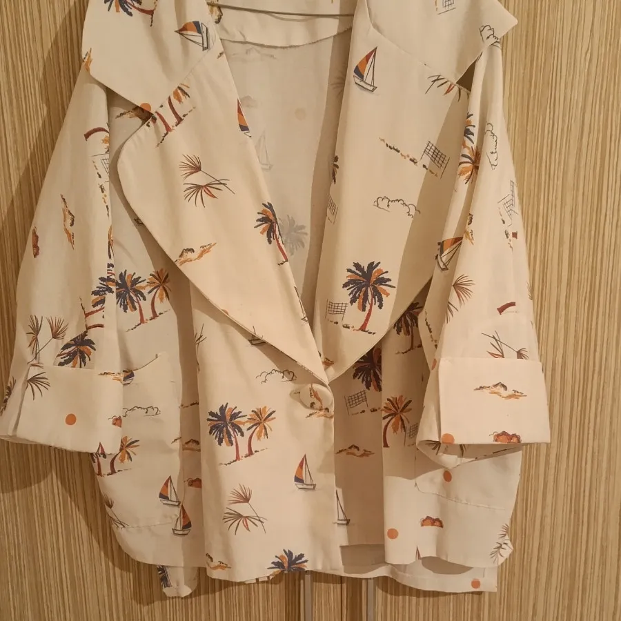 مانتو طرح هاوایی