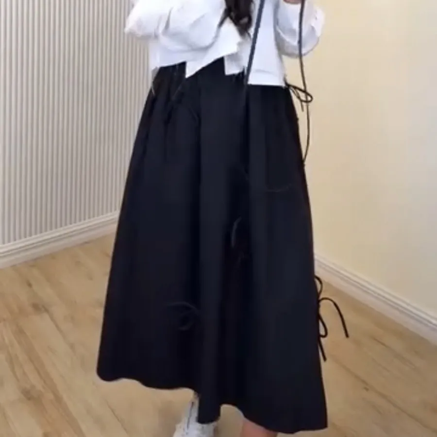 دامن مزونی کتان نو نو شیک