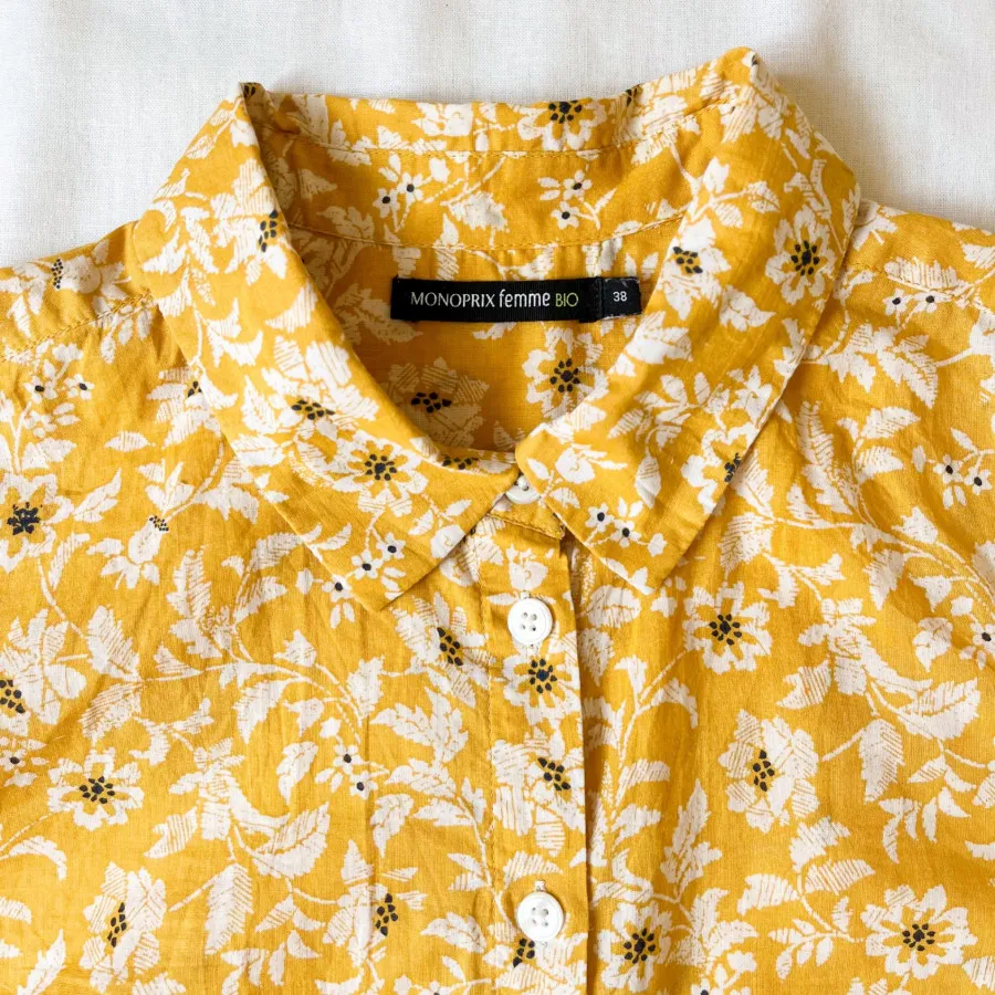 شومیز فلورال نخی