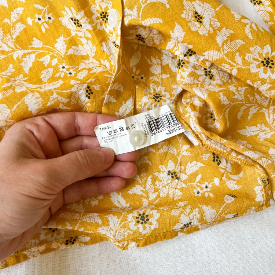 شومیز فلورال نخی