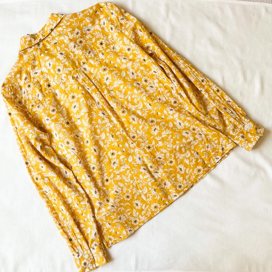 شومیز فلورال نخی