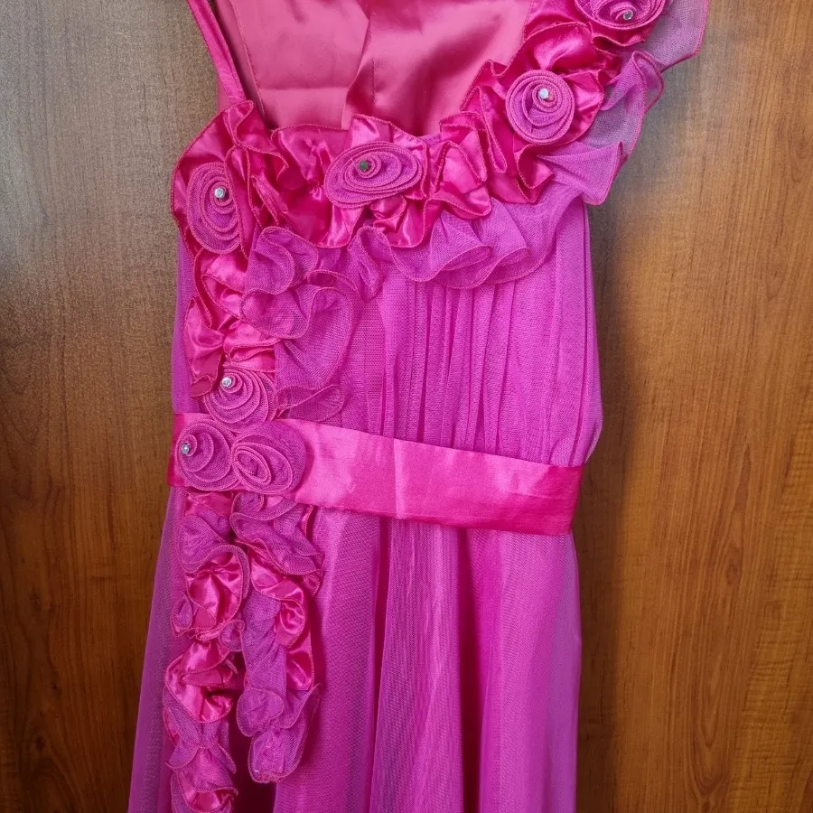 پیراهن مجلسی تور و ساتن