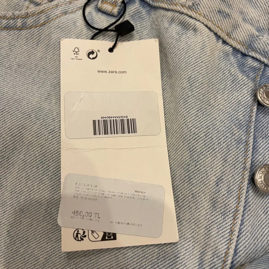 شلوارک جین مارک زارا