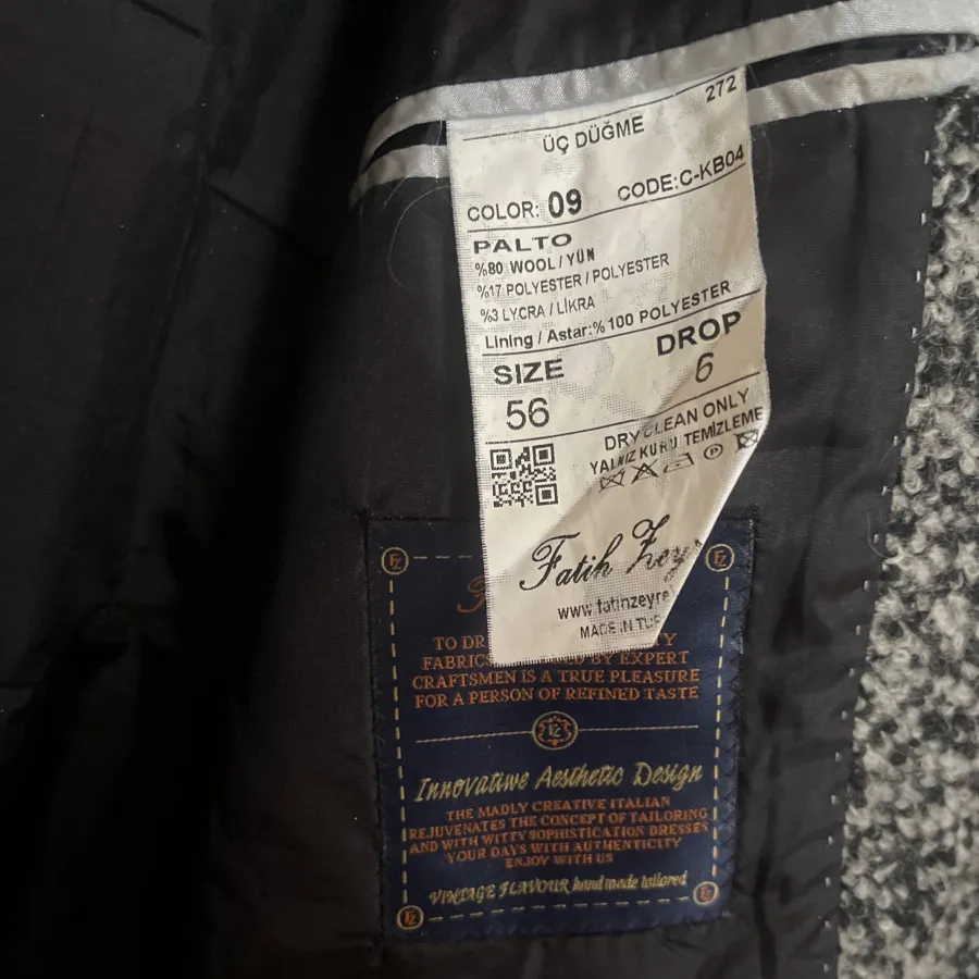 کت پشمی مردانه، ایتالیایی