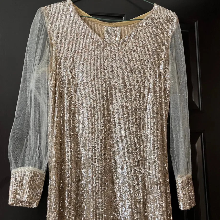 پراهن مجلسی پولکی