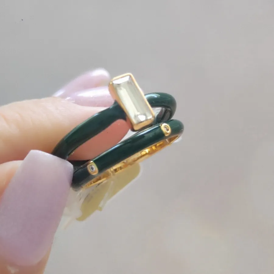 ست رینگ سبز