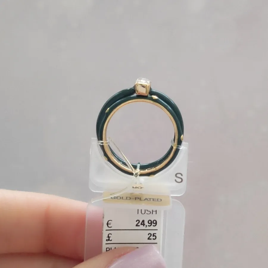 ست رینگ سبز