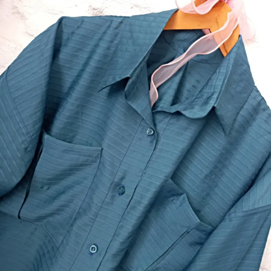 شومیز مانتویی رنگ 2026